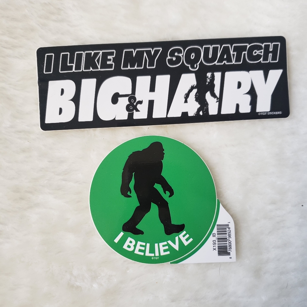 NWT Big Foot Stickers